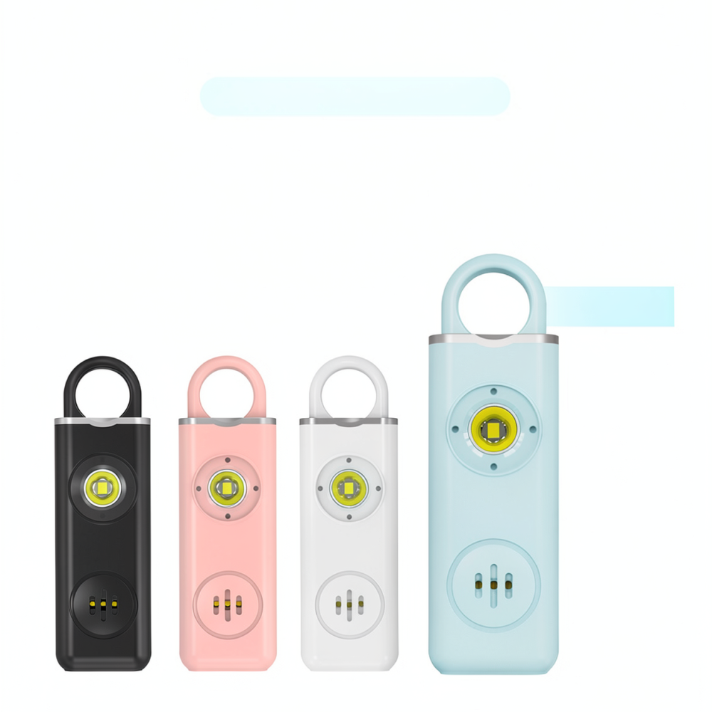 جهاز إنذار شخصي محمول يعمل بال - مراجعة Personal Alarm Keychain وسعره