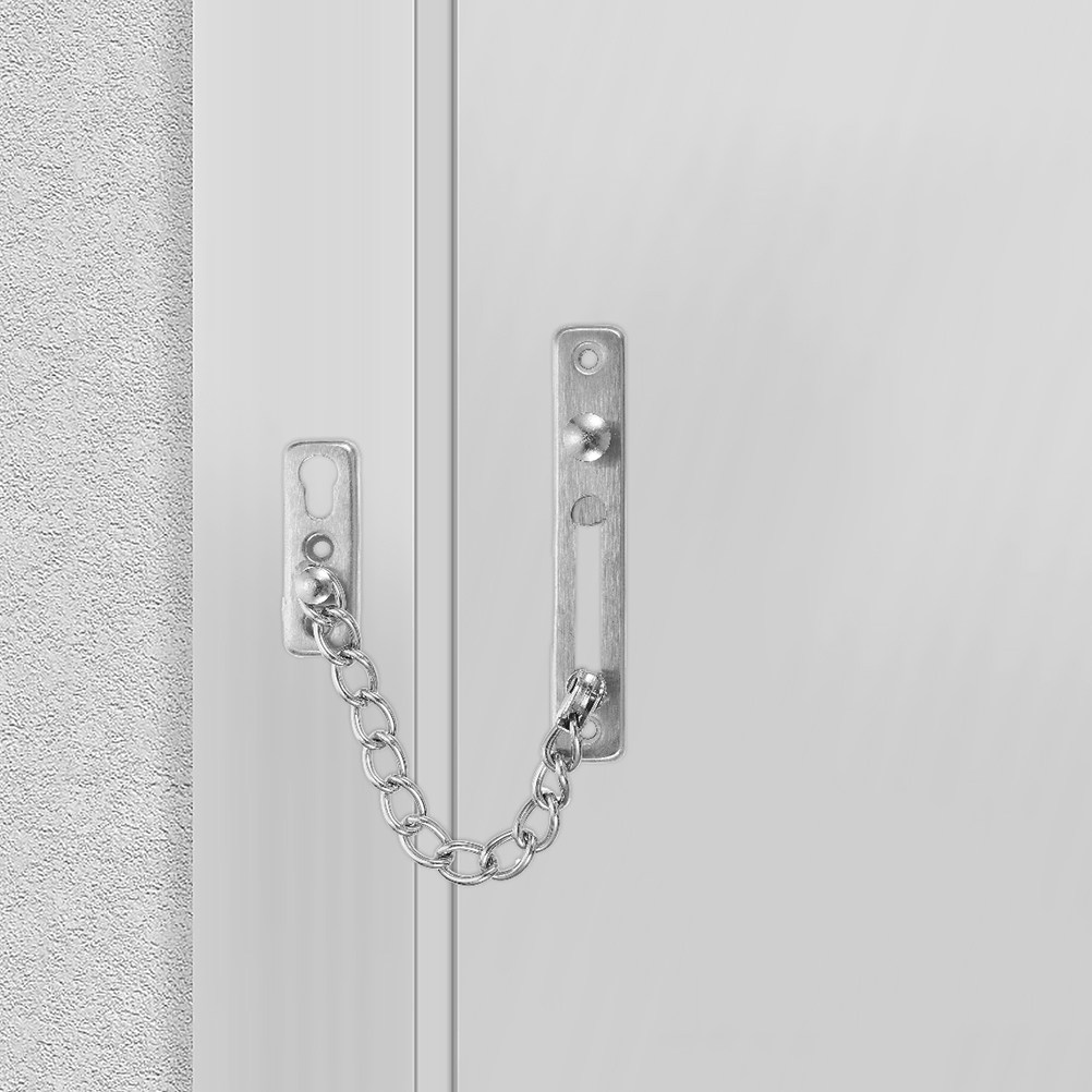 قطعتان من أقفال سلسلة الأبواب  - مراجعة Security Chain Door وسعره
