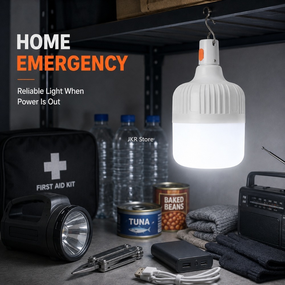 مصباح تخييم قابل للشحن عبر USB - مراجعة Power Outage Light وسعره