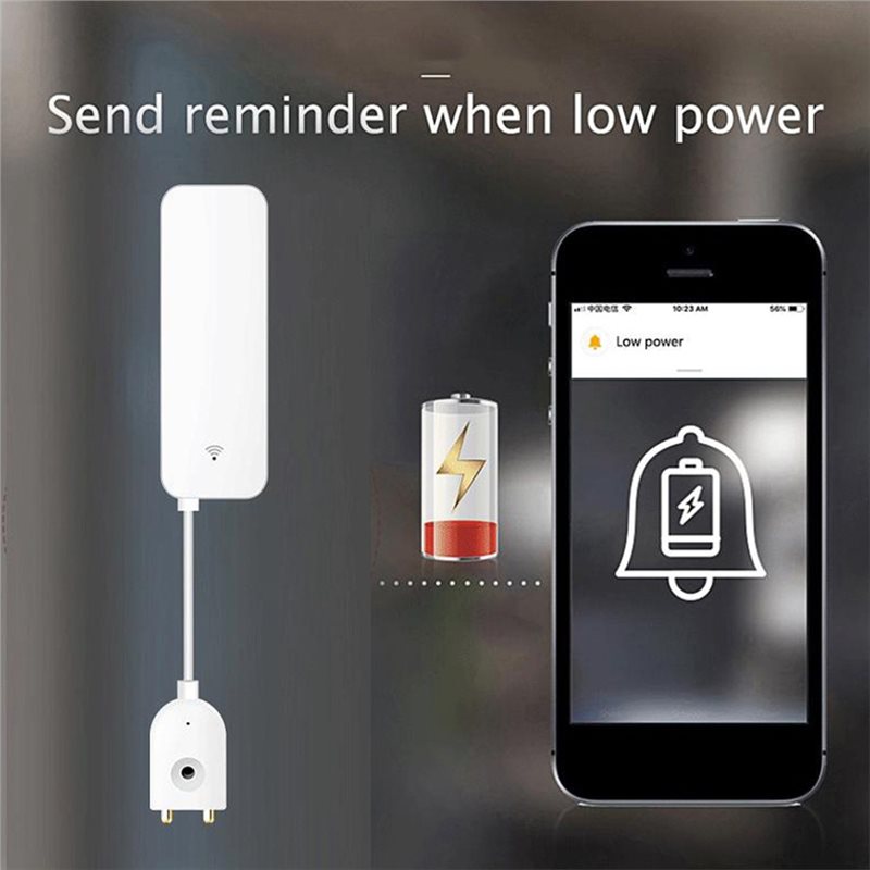 جهاز استشعار تسرب المياه الذكي - مراجعة Water Alarm Sensor وسعره