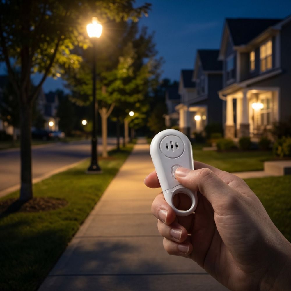 جهاز إنذار شخصي محمول عالي الص - مراجعة Personal Alarm Keychain وسعره