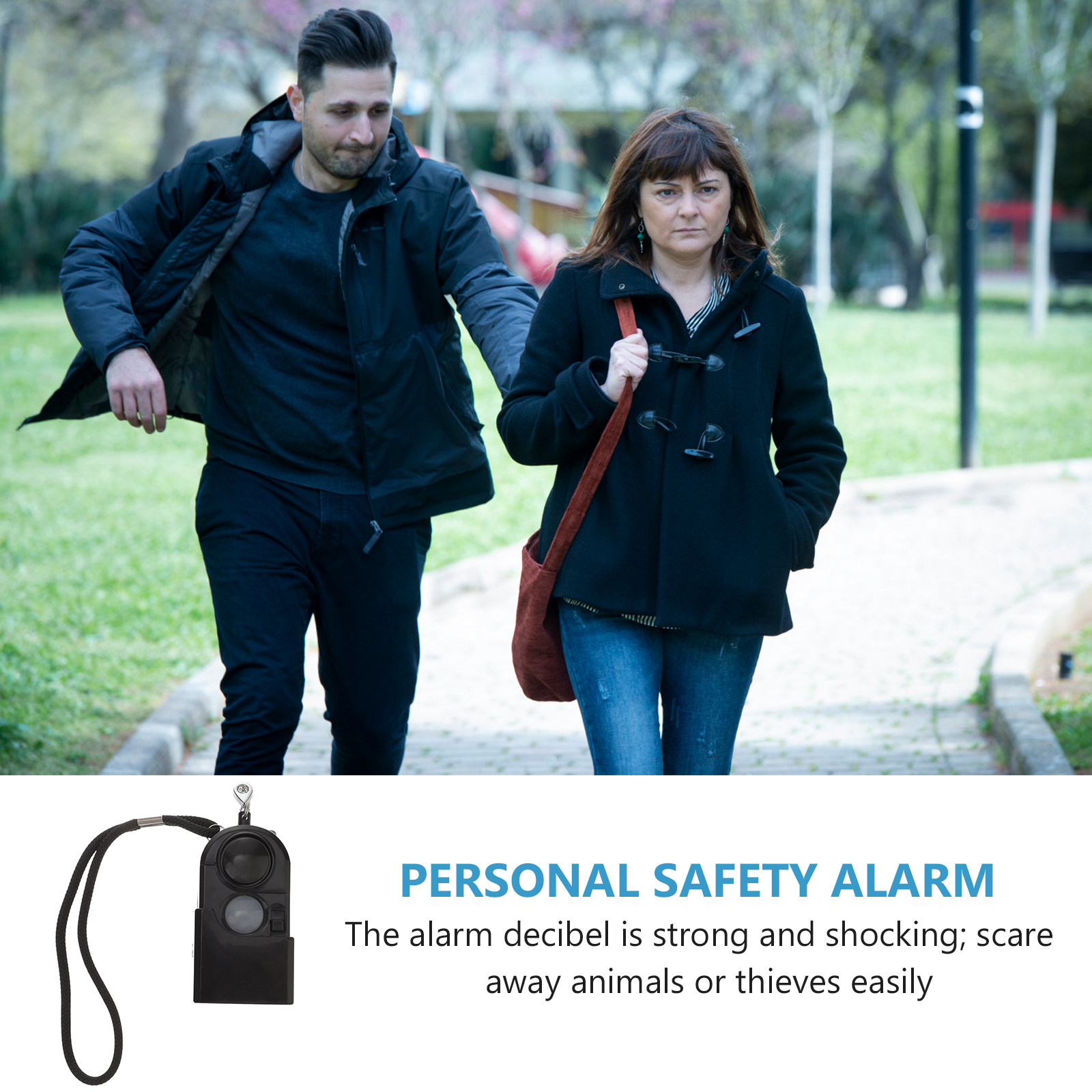 جهاز إنذار شخصي صغير الحجم للس - مراجعة Personal Alarm Keychain وسعره