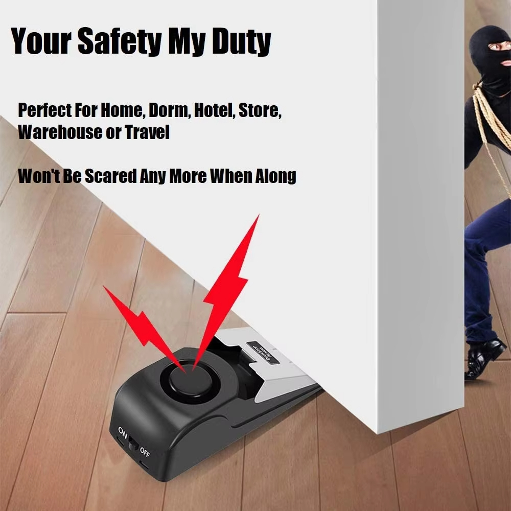 جهاز إنذار لاسلكي مضاد للسرقة  - مراجعة Door Stop Alarm وسعره