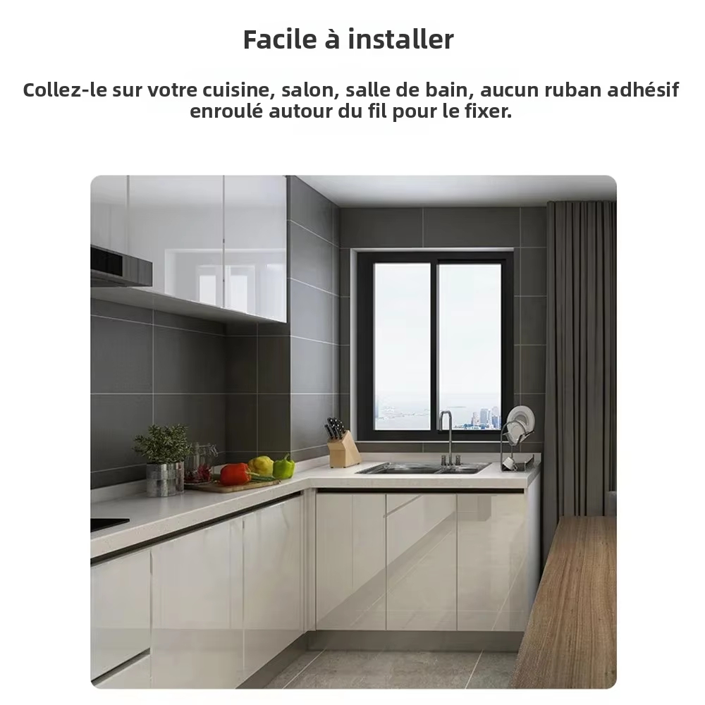 يعمل مع تطبيق Tuya Smart Life، - مراجعة Water Alarm Sensor وسعره